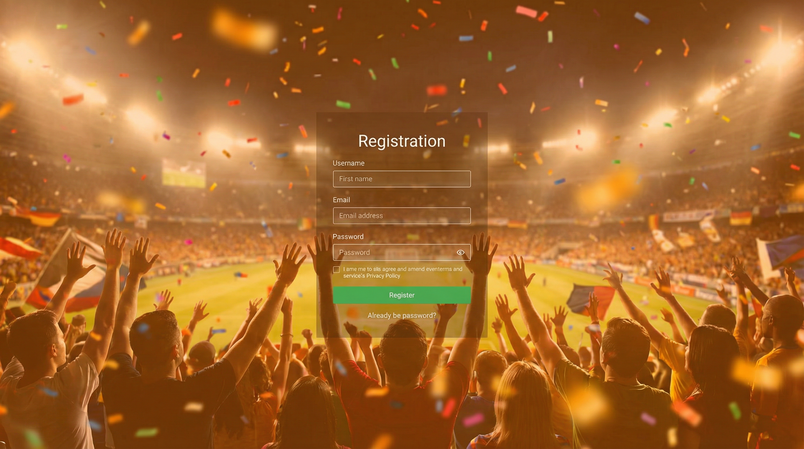 一分快三注册背景球迷欢呼